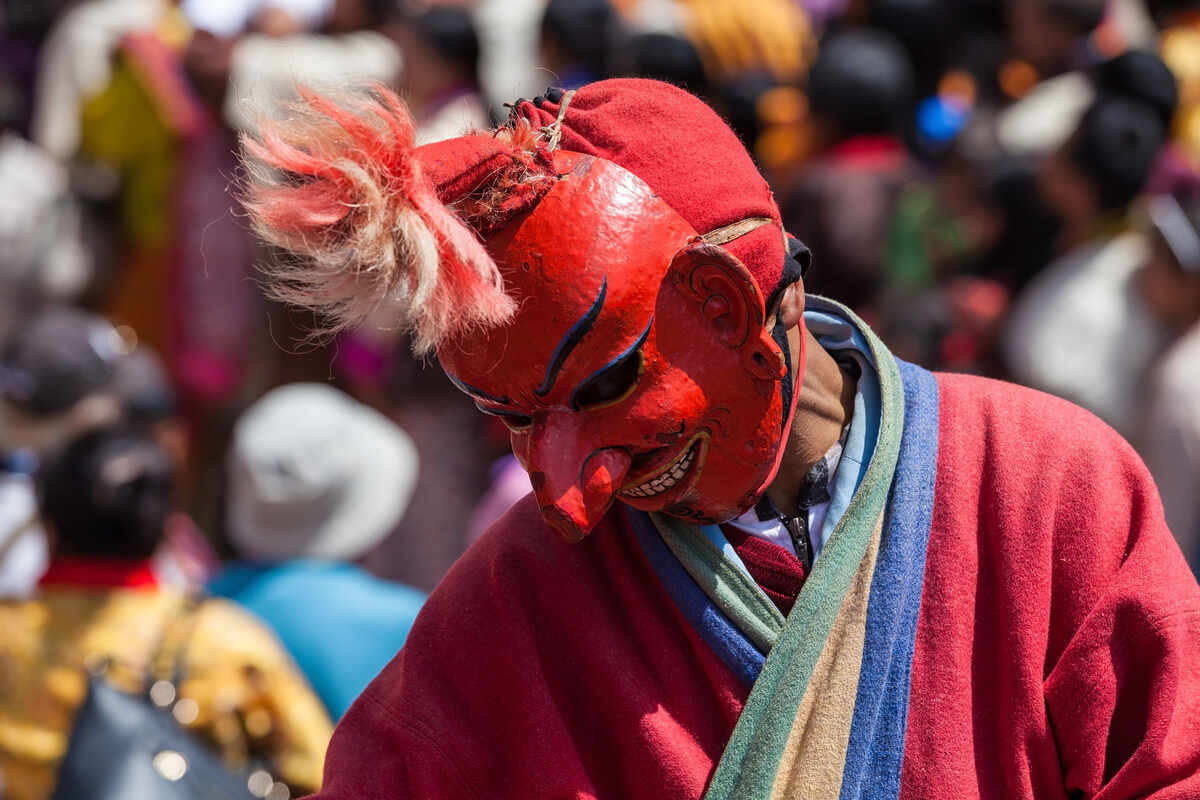 tourhub | YellowWood Adventures | Bhutan's Thimphu Tshechu & Gangtey Tshechu Festivals 