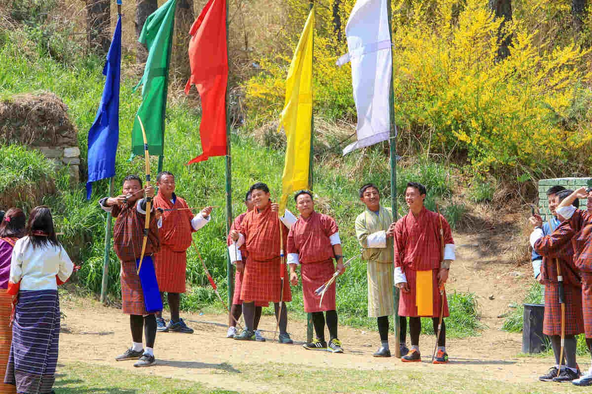 tourhub | YellowWood Adventures | Bhutan's Thimphu Tshechu & Gangtey Tshechu Festivals 