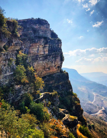 Striking views outside Jezzine, Lebanon