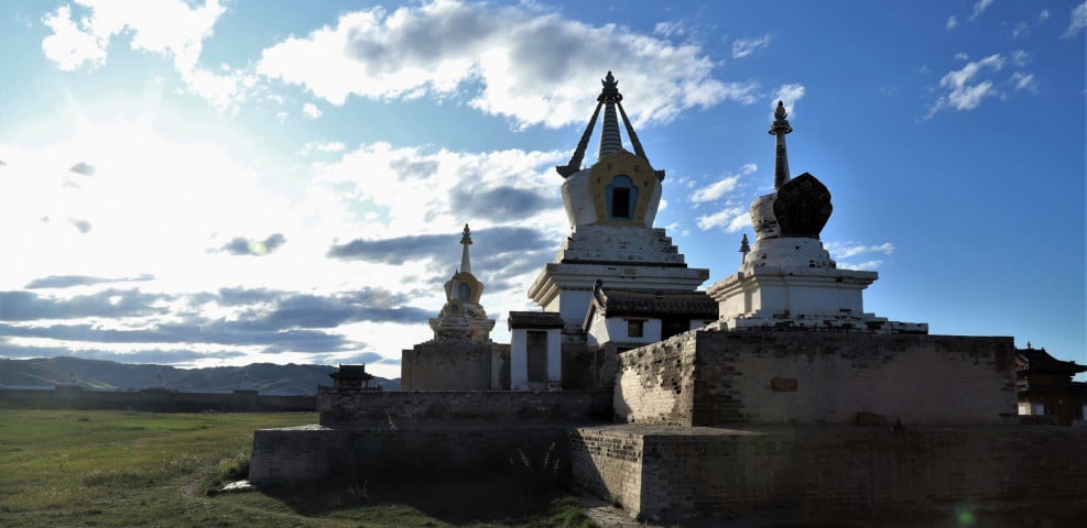 Mongolian Temple in Naiman Nuur region