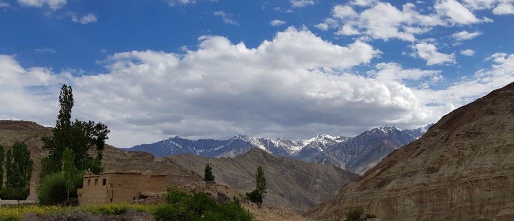Hiking the High Monasteries of Ladakh, end of Day 1 Trek