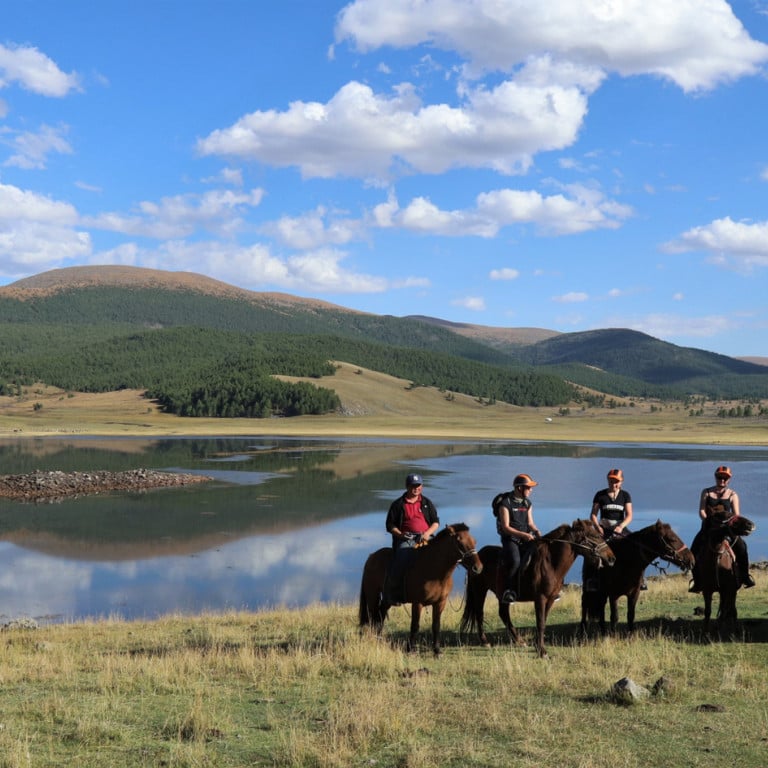 Lakeside Riding, Mongolia