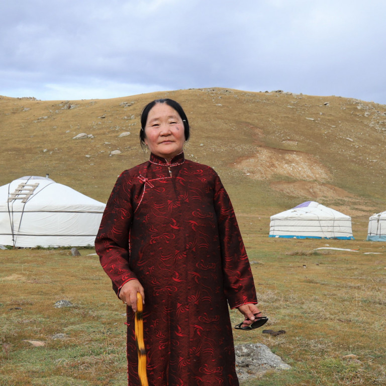 Hostess, Ger Homestay, Mongolia