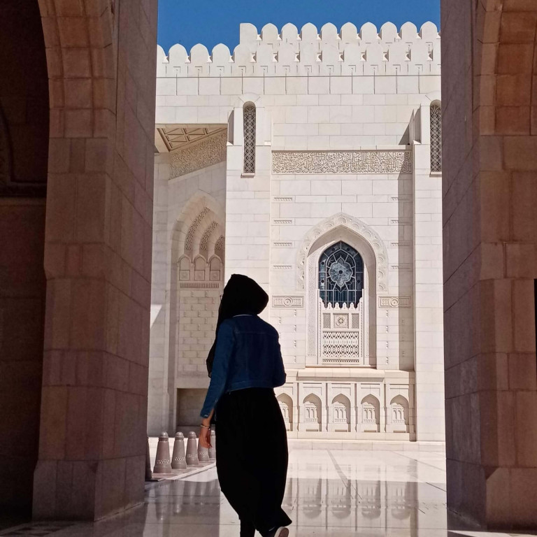 Grand Mosque walls-Muscat-Oman