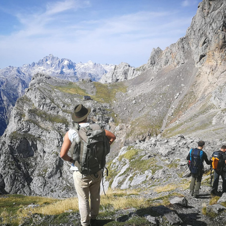 High peaks of the Picos de Europa, Cantabrian Mountains, Northern Spain