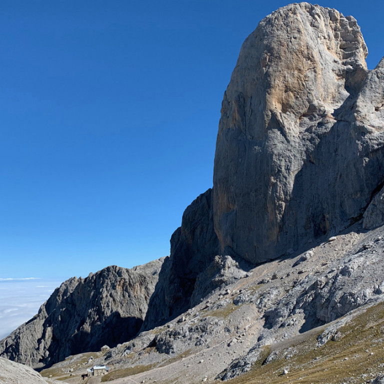 Western Face of the Naranjo de Bulnes, Picos de Europa, Northern Spain