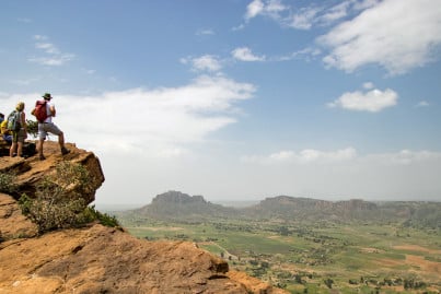 Far Reaching views in the Gheralta Mountains, Ethiopia