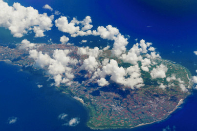 Birds eye view, Ryukyu Islands, Japan